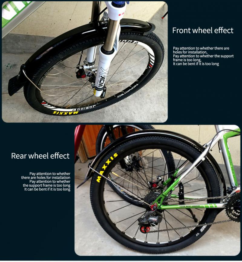 Cykelskärmar mountainbike död cykel förlängd fender landsvägscykel turcykel lera förutom lera kakel cykling cykel del