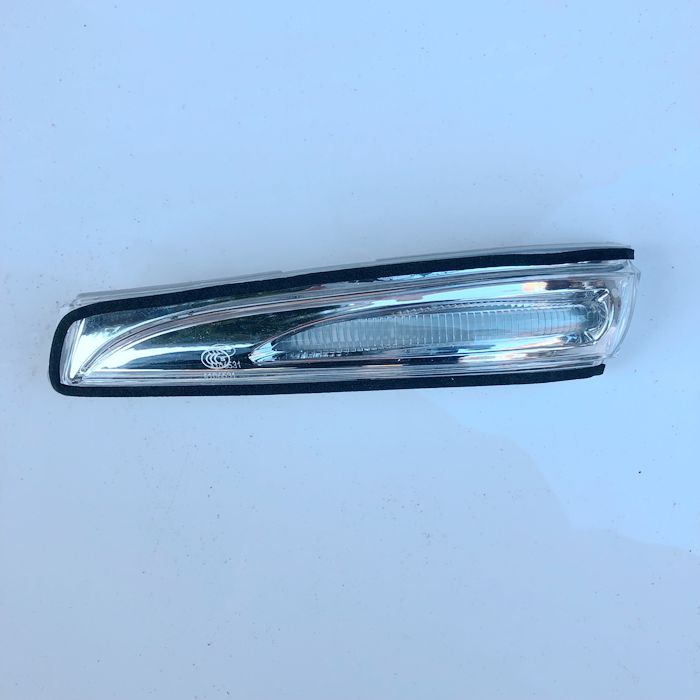 Biltilbehør hengfei bil speil deksel ramme lys til hyundai elantra utvendig speil linse: L lampe