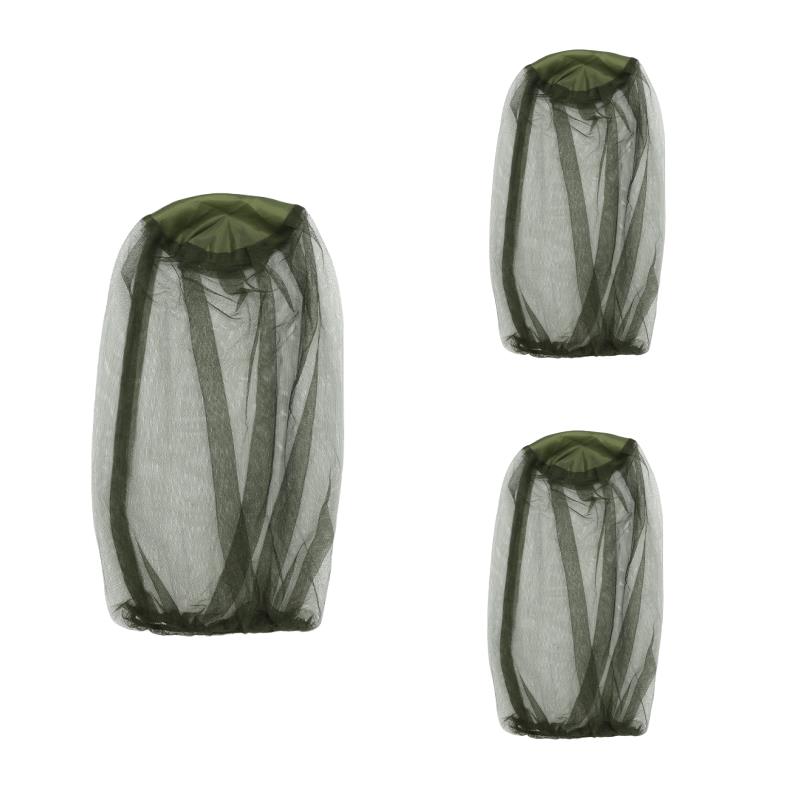 Red de malla con cabeza de mosquitos para exteriores, sombrero de jardinería a prueba de insectos para senderismo, Camping, pesca, apicultura, malla a prueba de viento, antimosquitos: Azul cielo