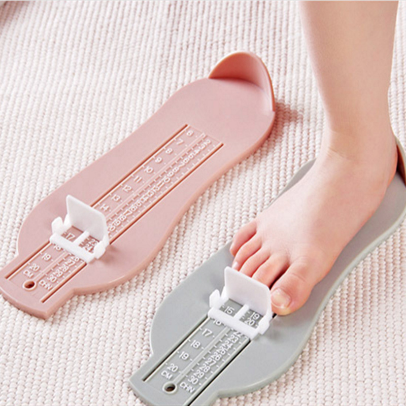1Pcs Handige Nail Care Voet Gauge Baby Kid Heerser Schoenen Maat Meten Heerser Lengte Groeiende Fitting Ruler Tool Maatregelen