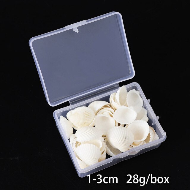 100 PCS Boxed Natural Conch Shells Mini Conch Corn Screw Wall Decoration DIY Aquarium Landscape Seashells Jewelry DIY Craft: Dark Khaki
