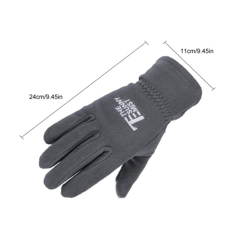 Touchscreen koudebestendige warme fleece handschoenen voor mannen en vrouwen herfst en winter buitensporten fietsen klimmen autorijden skiën
