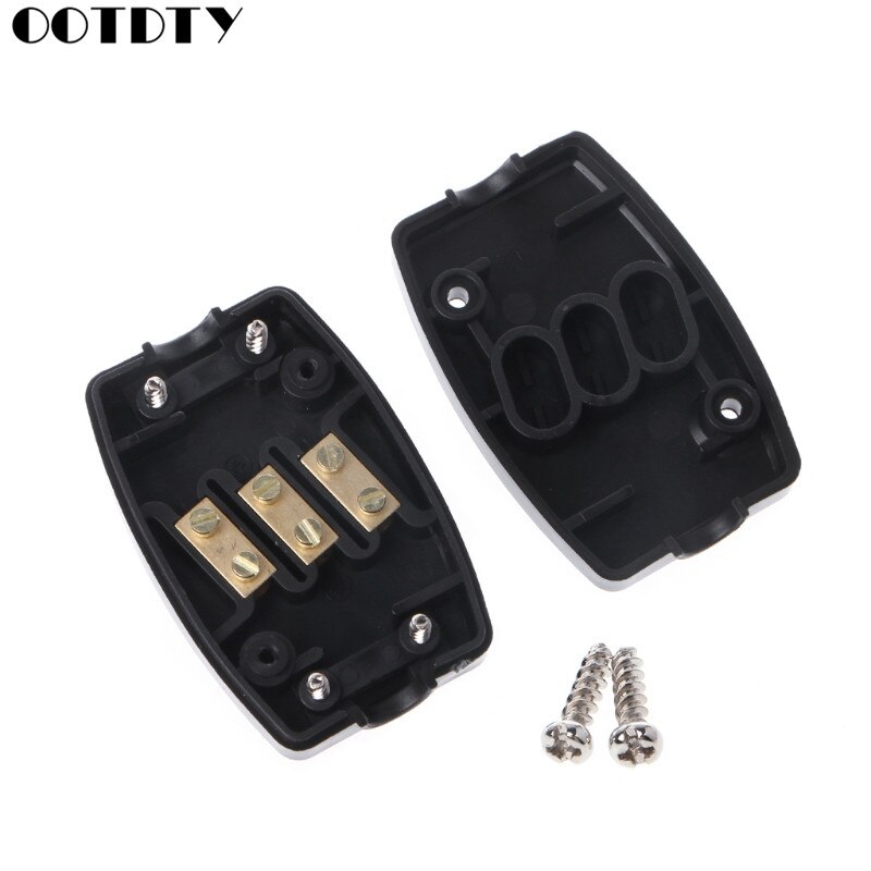 13A InLine Connector Box 3 Terminal Join Flex Cable Wire Mains Electrical Joiner