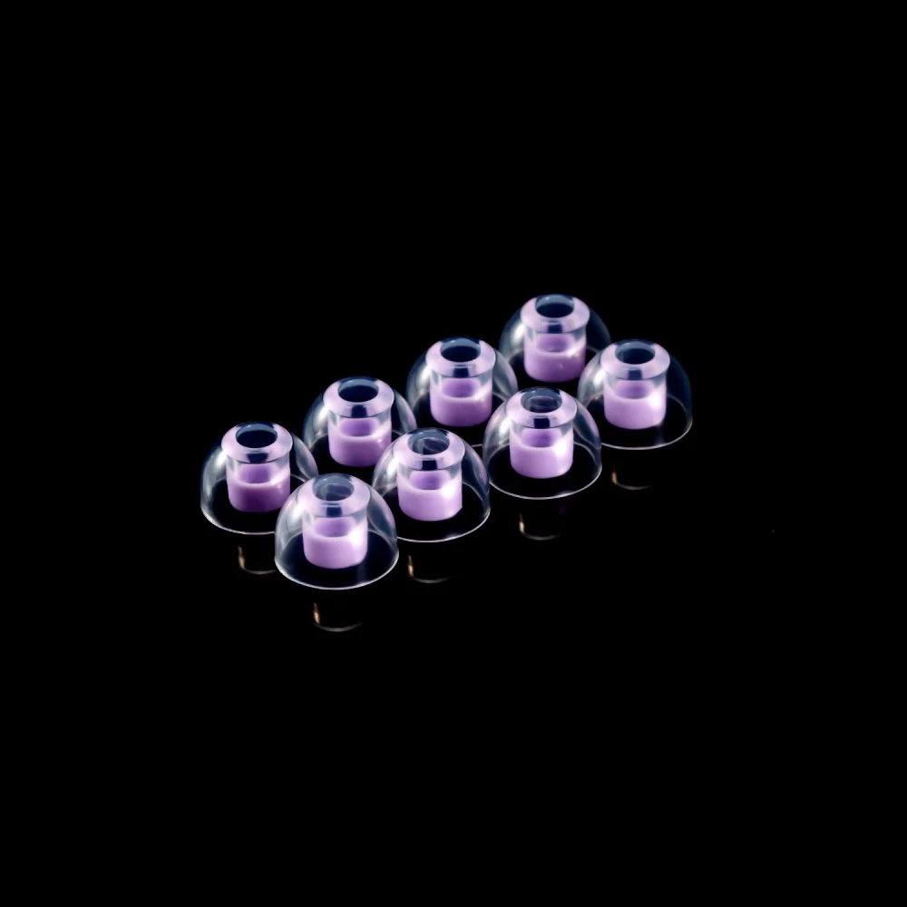Rose Technics Soundcocoon/SC Liquid Silicone Earphones Eartips For Nozzle 4mm-6mm, Enhanced Bass, Clear Treble Ear Tips For IEMs: SKY BLUE