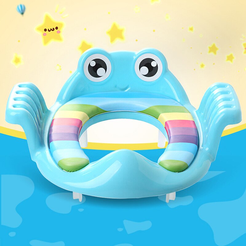 Kinderen Zachte Toiletzitting Baby Zindelijkheidstraining Seat Cartoon Dieren Baby Draagbare Pot Stoel Pad Kids Potje Zachte Kussen Jongen meisjes