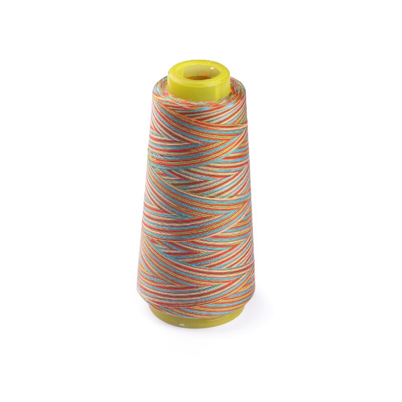 Gradient Color Polyester Sewing Thread Sewing Supplies High Tenacity Cotton Machine Overlock Sewing Accessories DIY