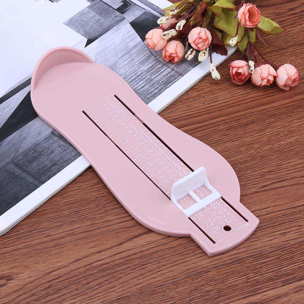 Échelle réglable taille de chaussure longueur de pied règle bébé pieds Instrument de mesure bébé pied longueur et Record croissance mesure règle