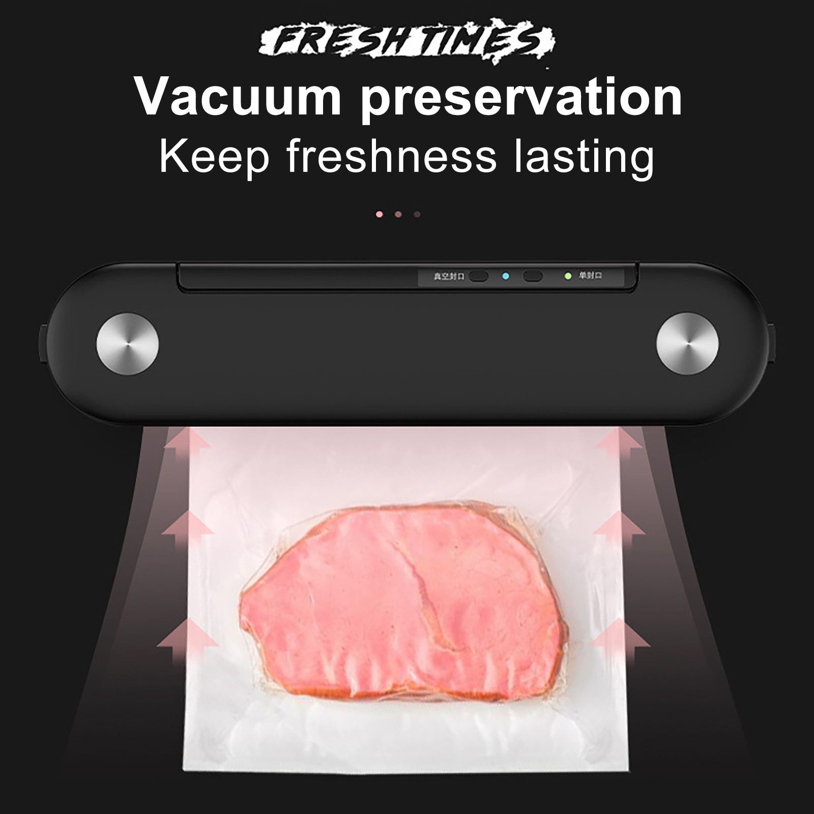 Huishoudelijke Food Vacuum Sluitmachine Fruit Groente Behoud Machine Beste Vacuüm Voedsel Sealer Automatische Voor Thuis # G30