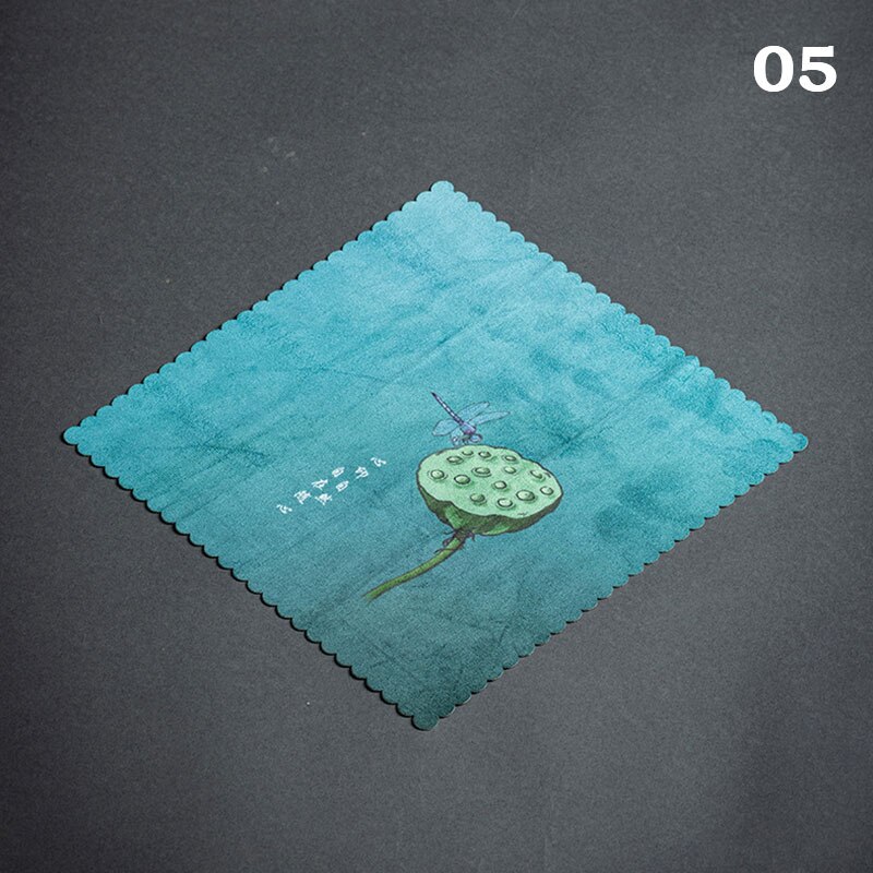 Toalla de té de gamuza Kung Fu, tetera antiquemaduras, accesorios de posavasos para taza de té Zen, alfombrilla de té absorbente para el hogar, servilleta de té: 05