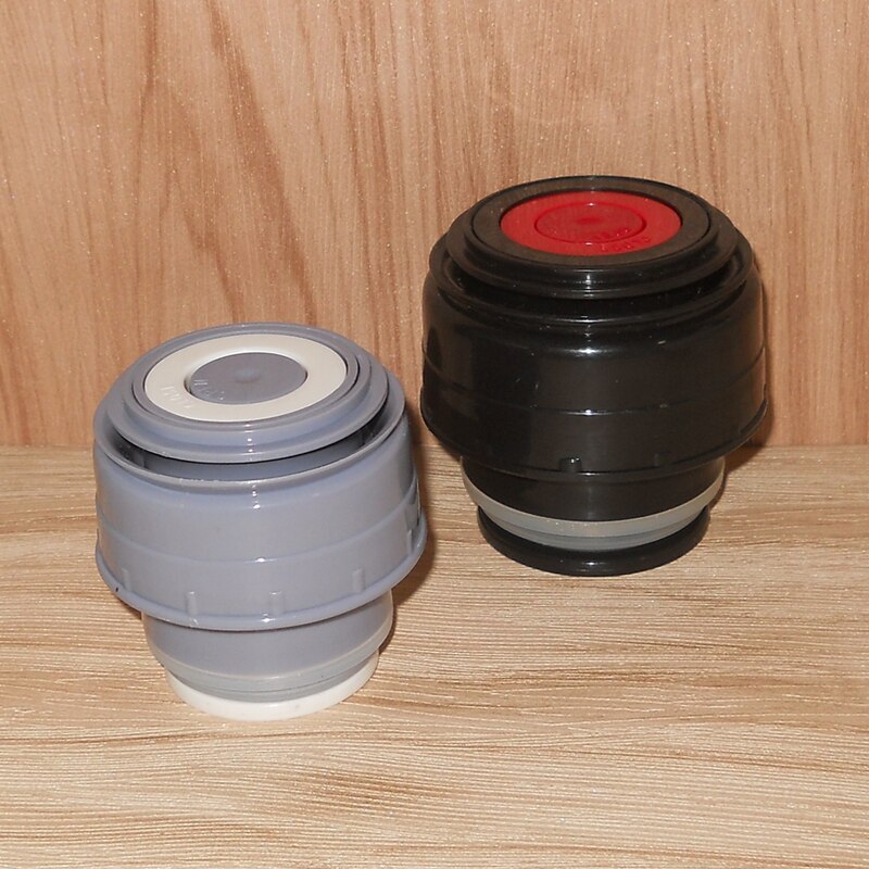 Accesorios de Material PP termo tapa de botella de vacío Flsak tapa 350/500ml Termos tapa termo Termos cubierta de acero inoxidable
