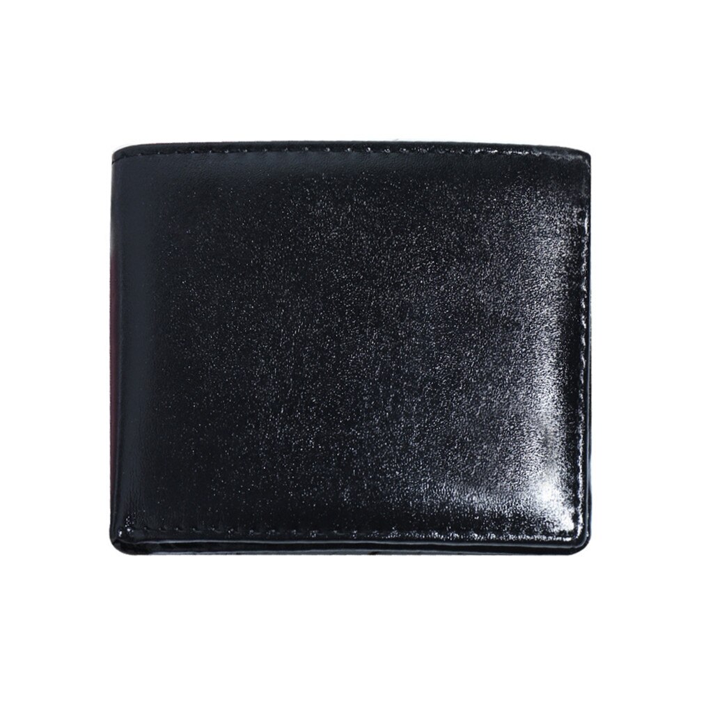 MOLAVE Wallet Man Durable Wallets Bag Card Package Multi-card Holder Coin Bag Handbag Leather Wallet 2019DEC30: Black