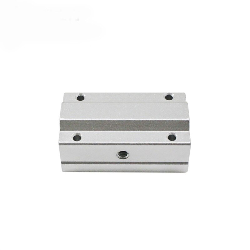 Bloque de rodamiento de bolas lineal SCS8LUU, 8mm, enrutador CNC SCS10LUU SCS12LUU SCS13LUU SCS16LUU para piezas de varilla de ejes de impresora 3D CNC, 1 Uds.