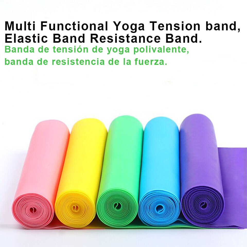 Multi Functionele Yoga Spanning Elastische Weerstand Band