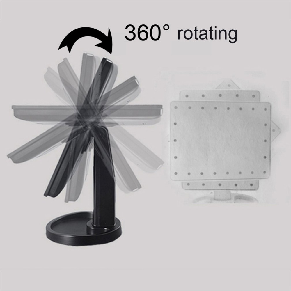 22 LED Magnifying Mirror led light Vanity mirror maquillage miroir Beauty makeup mirror lights 360 rotation Led mirror cosmetic