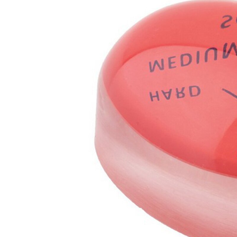 3pcs Egg Perfect Color Changing Timer Yummy Soft Hard Boiled Eggs Cooking Kitchen Eco-Friendly Resin Egg Timer Red timer tools