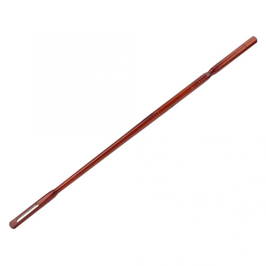 Madeira de bordo flauta vara de limpeza succinite cor flauta manutenção acessório flauta ferramenta 36.2x0.96 cm