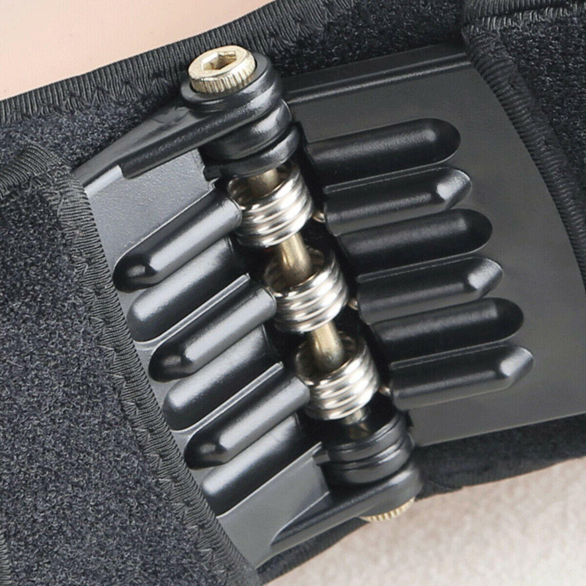 1 paar Gezamenlijke Ondersteuning Knie Pad Ademend antislip Lift Pijnbestrijding Voor Knie Power Lente Kracht Stabilizer Knie booster Voor Oudere