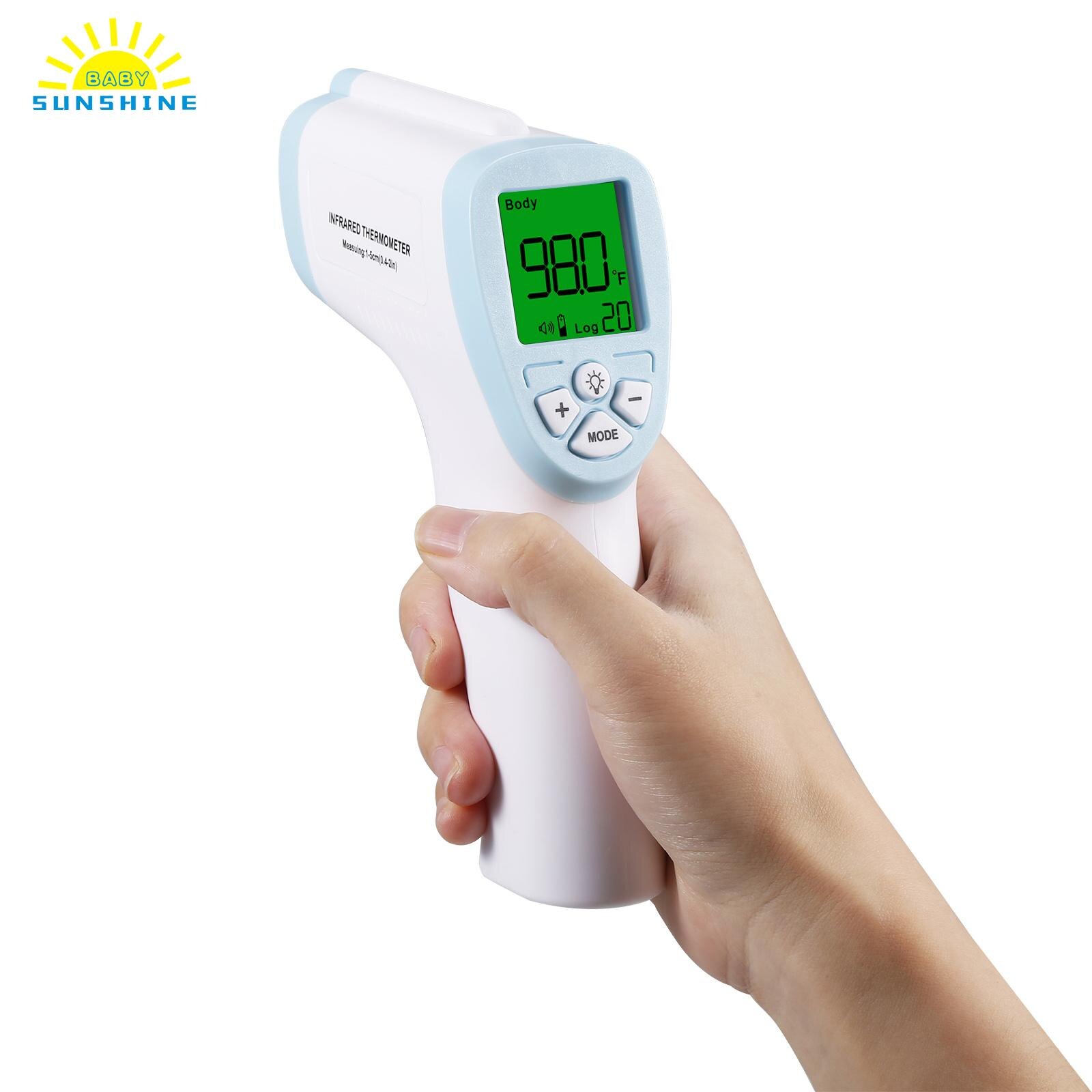 Digitale Infrarood Voorhoofd Thermometer Non-contact Ir Termometer Digitale Termometro Infrarojo Digitale Adulto Thermometre Voor Baby