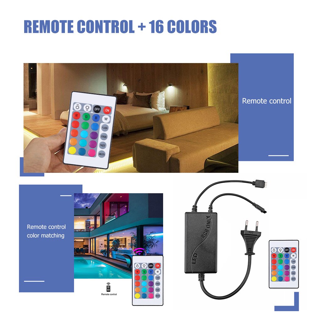 12V 2A Wireless Controller RGB LED Controller mit 4 Pin 24 Tasten Fernbedienung Controller für Streifen Band Lichter Beleuchtung zubehör