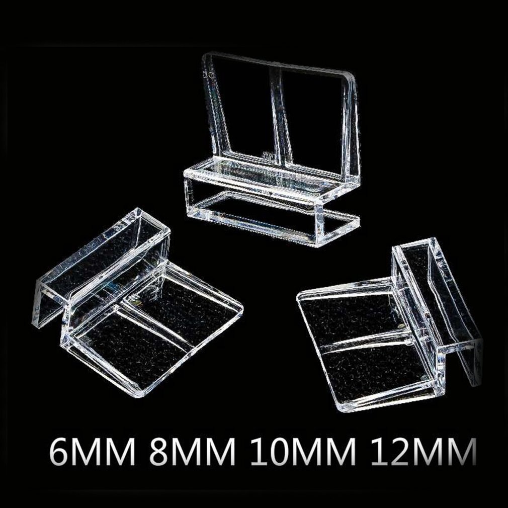 Aquarium Abdeckung Acryl Unterstützung Rahmen Aquarium Abdeckung Halterung Regal Acryl Unterstützung Aquarium Halterung 6MM 8MM 10MM 12MM Glas