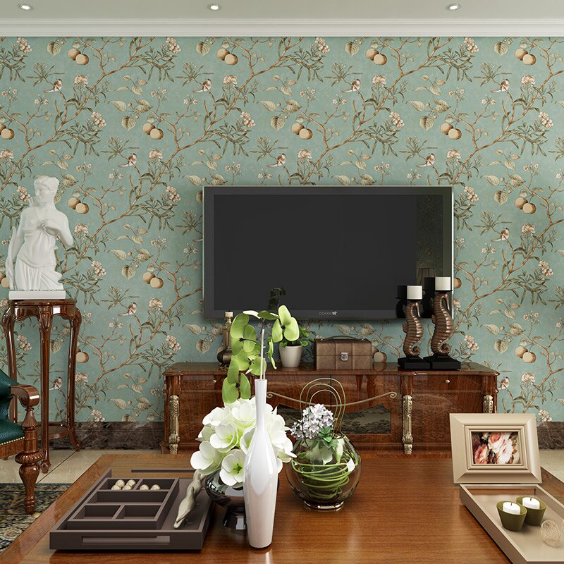 Tropical Green Leaf Peel and Stick Wallpaper Palm Leaves Self Adhesive Removable Wallpaper Mildew Proof Decorative Contact Paper