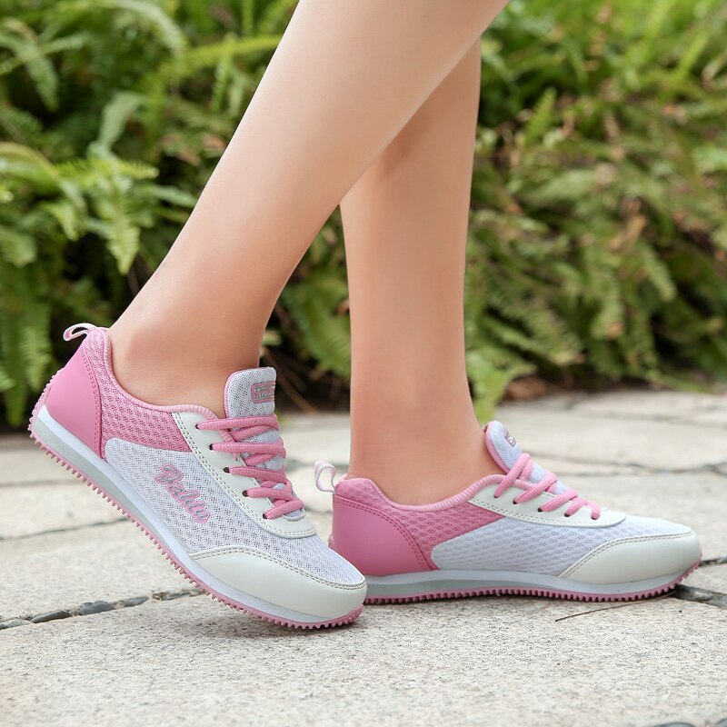Tenis Mujer 2019 tenis mujer letnie kobiety buty do tenisa siatka powietrzna kobieta trenerzy Chaussure Femme oddychające sneakersy damskie buty