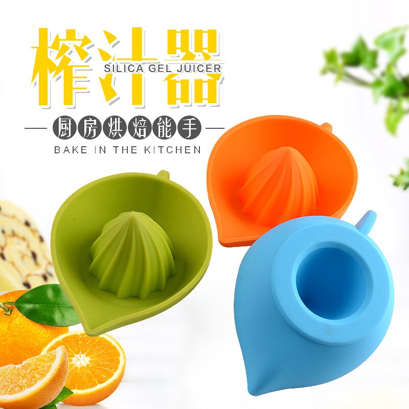 Silikone multifunktionel manuel juicer citron juicer håndholdt køkken gadget årlige juicepressere citronpresser frugt juicer køkken t