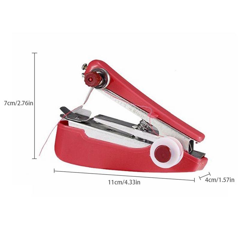 Cute Mini Manual Sewing Machine Portable Simple Operation Sewing Cloth Tool Fabric Handy Needlework Tools