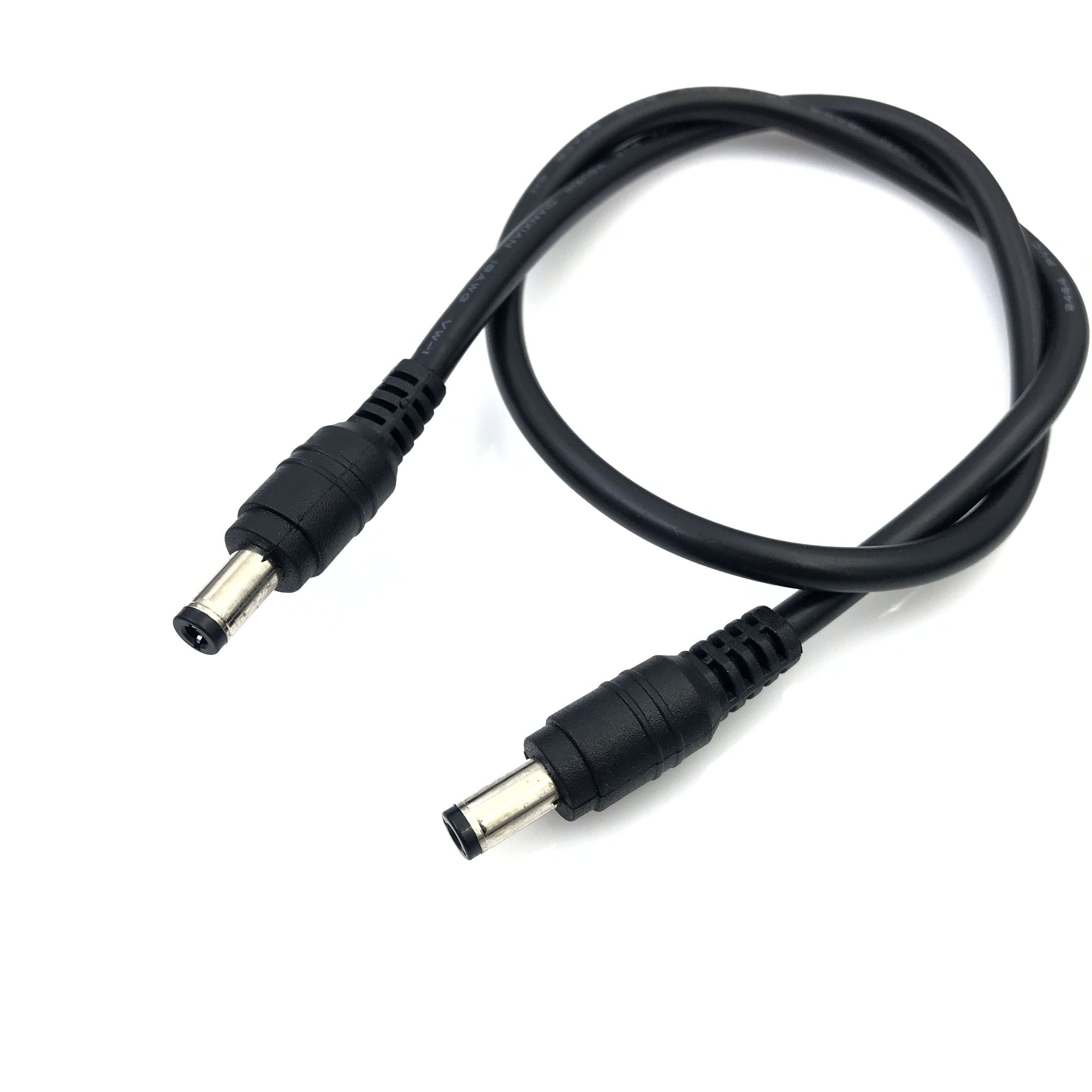 Adapter Connector Cable Dc Plug 5.5X2.1Mm/2.5 Man 5.5X2.1Mm Male Adapter connector Kabel 18AWG Monitor De Power