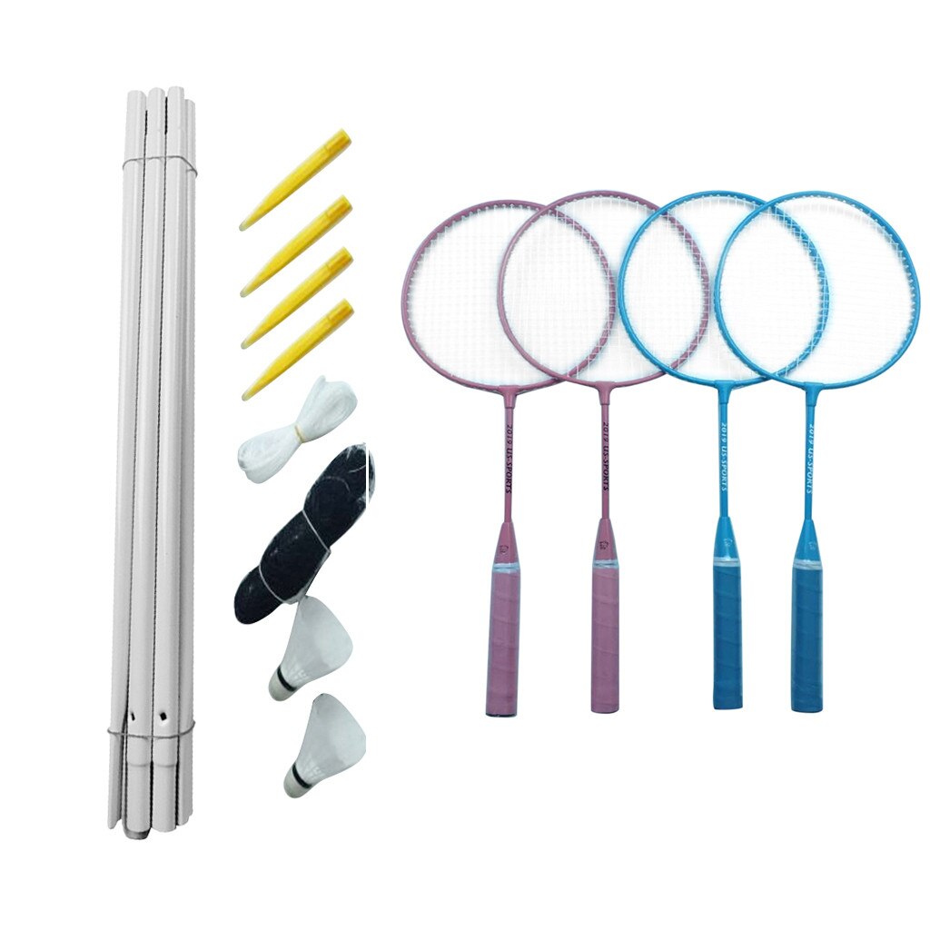 4 Knuts Racket 4 Stuks Kind Professionele Badminton Rackets Set F... – Grandado