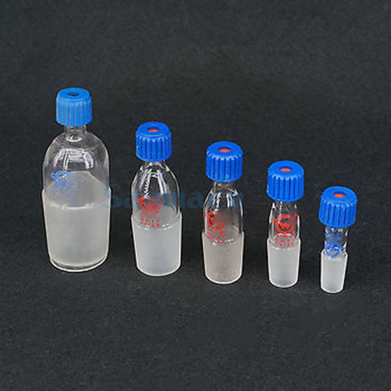 Meerdere Stopper Ground Joint Lab Glas Bus Thermometer Adapter Schroefdop