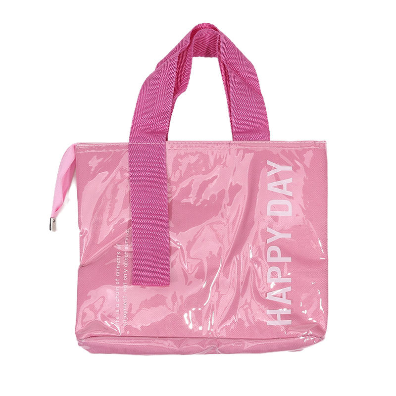 Cute Insulated Lunch Bag Camping Food Drink Cooler Bag Picnic Travel Bag Waterproof Food Storage Box For Student Office Worker: Option 2 / black