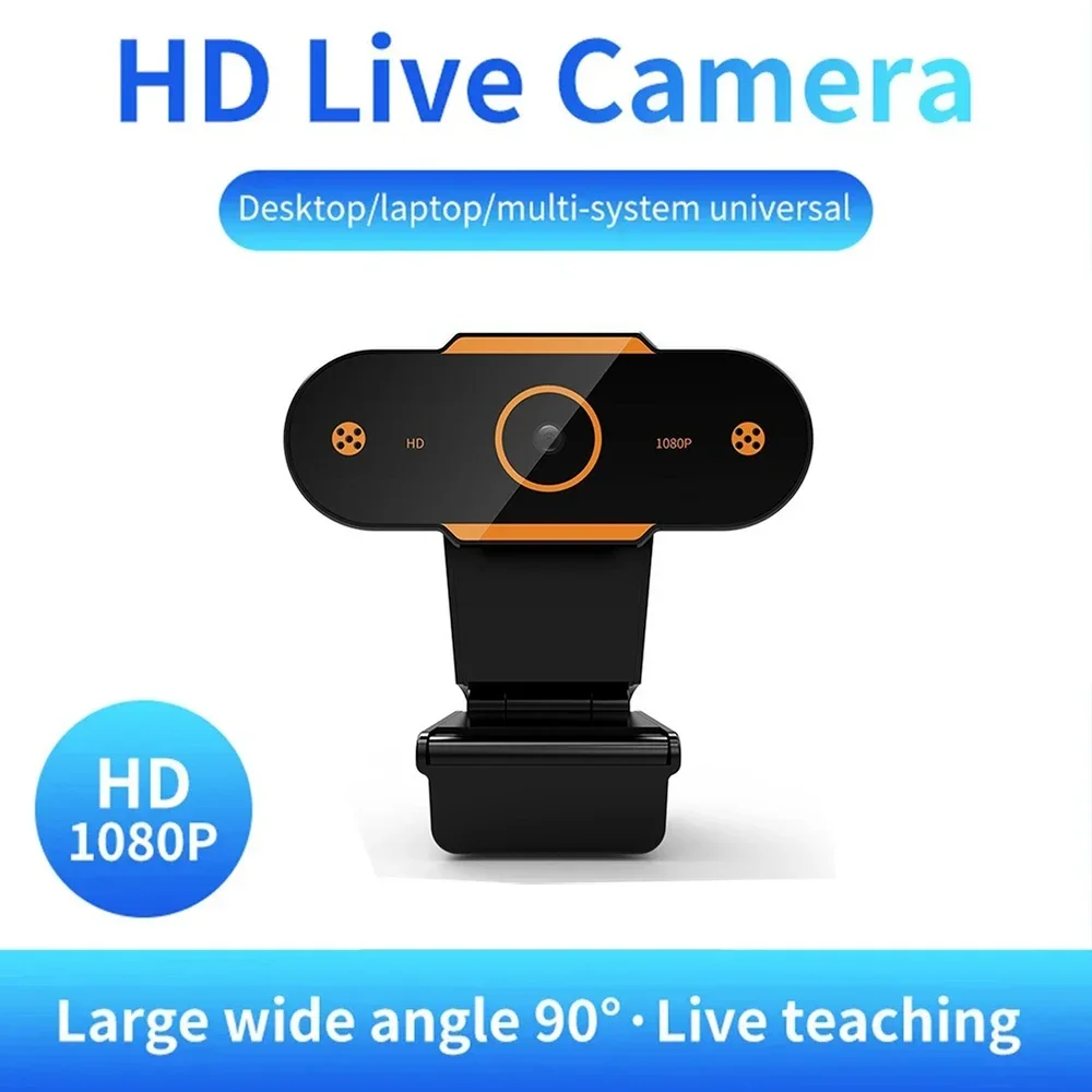 1080p hd webcam câmera foco automático webcam cmos usb computador pc câmera com microfone para chamada de vídeo rede ensino reunião de escritório