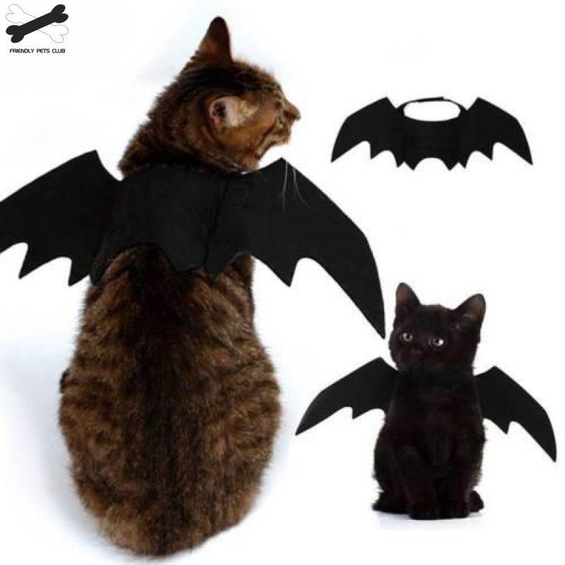Halloween huisdier hond kostuums vleermuisvleugel vampier zwart schattig verkleedkostuum halloween huisdier hond kat kostuum 23