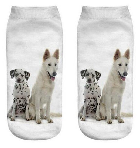 3D Afdrukken Kinderen Sokken Hond Mode Unisex Jongens Meisjes Christmas Sokken Lage Ankle Grappige Sok Voor 8-16T Kids