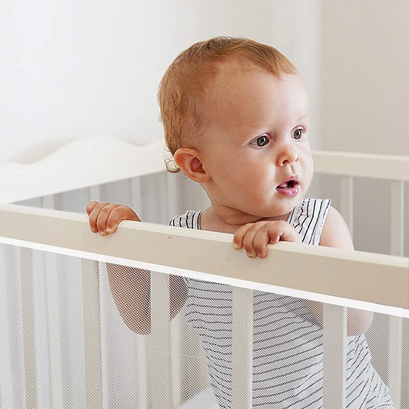 Stairway Net - Baby Safety Rail - Balcony Railing Guard Banister Proofing Stair Net for Child, Pet- Indoor &amp; Outdoo
