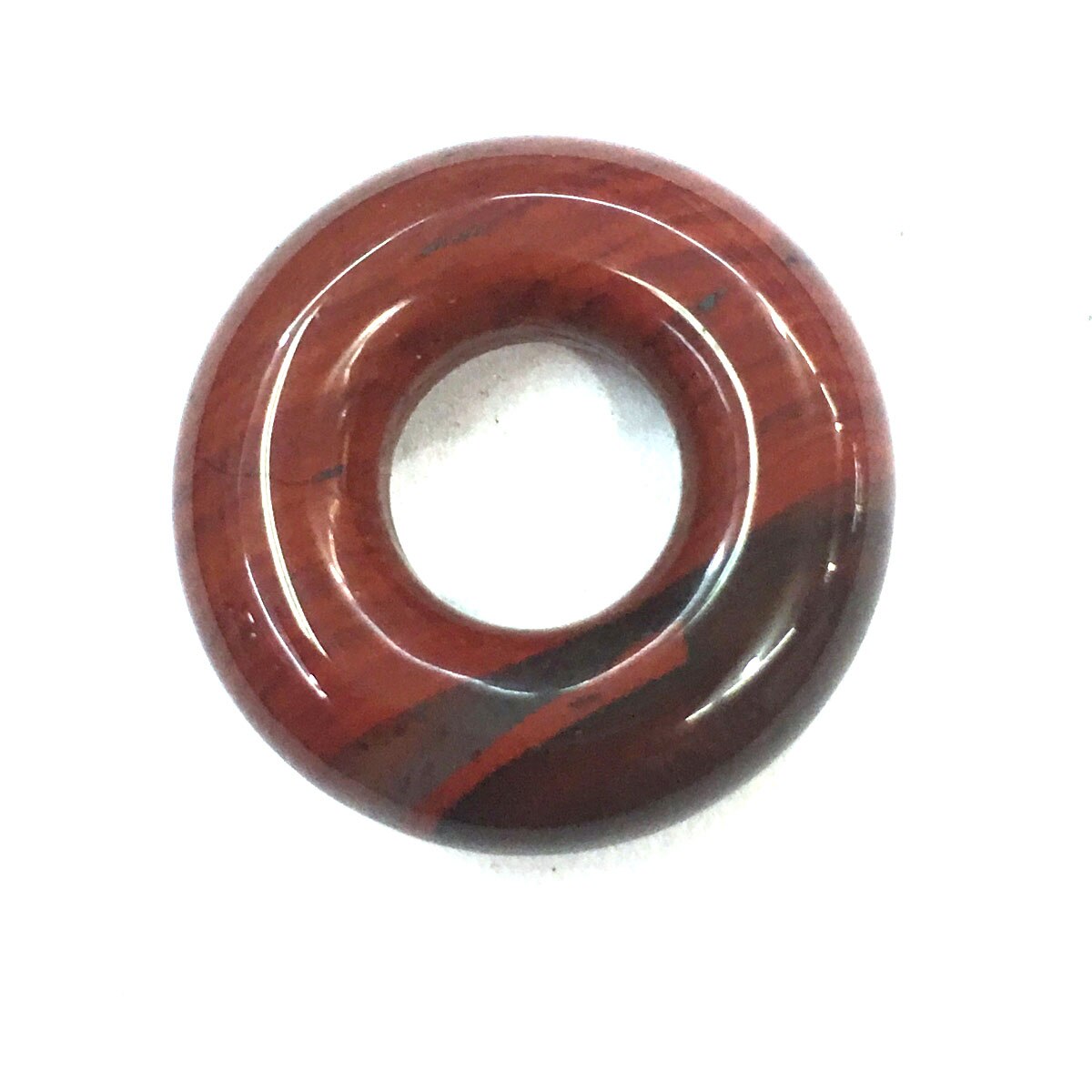 Natural Stone Big Hole Pendants Rose Quartzs Agates Necklace Pendant for Jewelry Making Good Size 20mm: 8