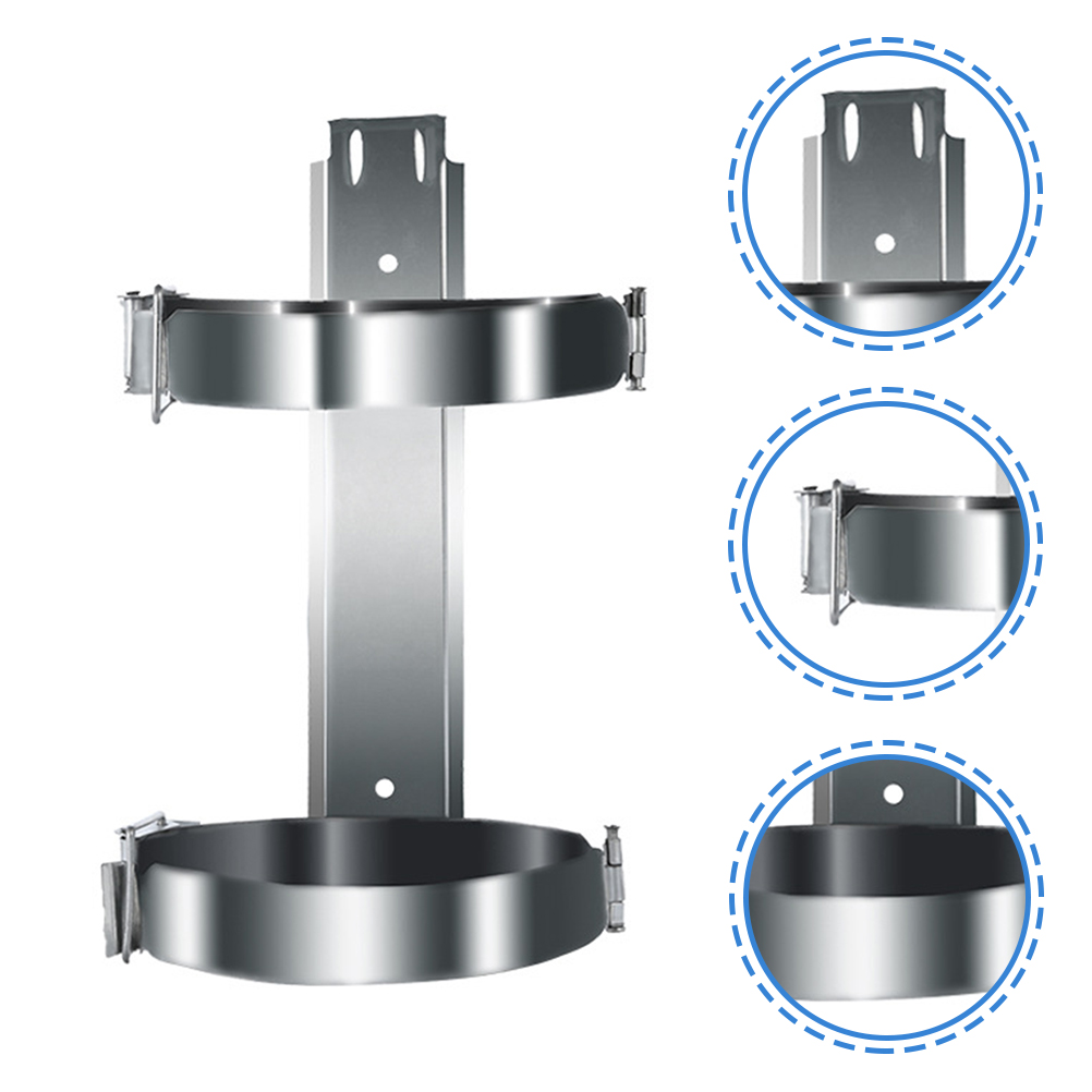 Support d'extincteur Durable, support métallique, support mural, supports arrière de voiture, pièces, accessoires, équipement de sécurité du véhicule