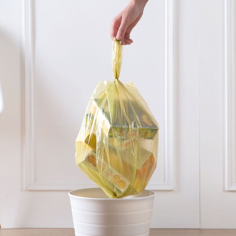 30 stk tykkere affaldsposer rulle engangs affaldsposer affaldspose affaldsopbevaringspose hjemmekontor skraldearrangør