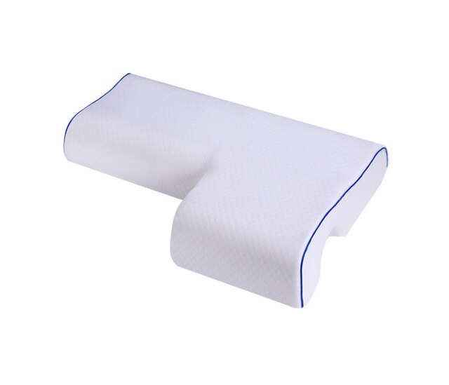 Almohada de brazo Anti-presión, almohada de memoria de rebote lento, almohada de presión para amantes de la parálisis de la mano, almohada Cervical de protección Duet: left