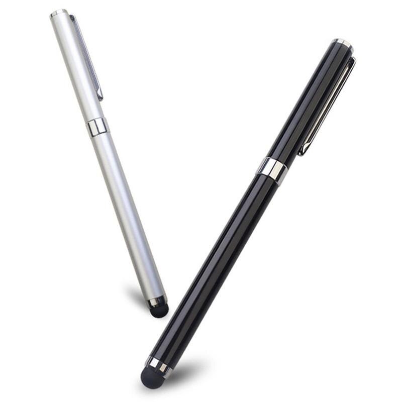 Universal 2 in1 capacitivo stylus para ipad tablet canetas desenho lápis tela caneta de toque estilete caneta inteligente telefone móvel escrita
