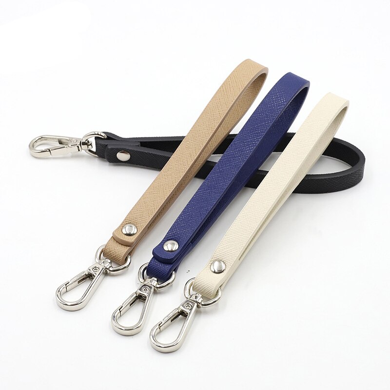 PU Wallet Strap Belt Portable Replacement Handbag Metal Bag Wrist Strap 19.5cm Short Purse Strap Bag Accessories