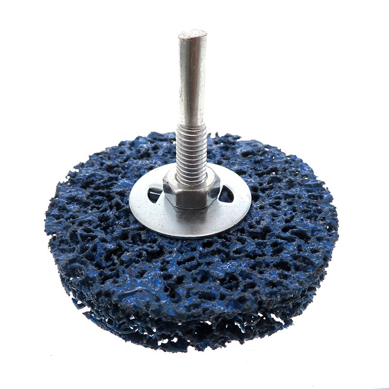 3pcs Strip Discs Abrasive wheel Paint Rust Removal Clean Grinding Wheel Paint Rust Removal Clean For Angle Grinder: 3inch blue