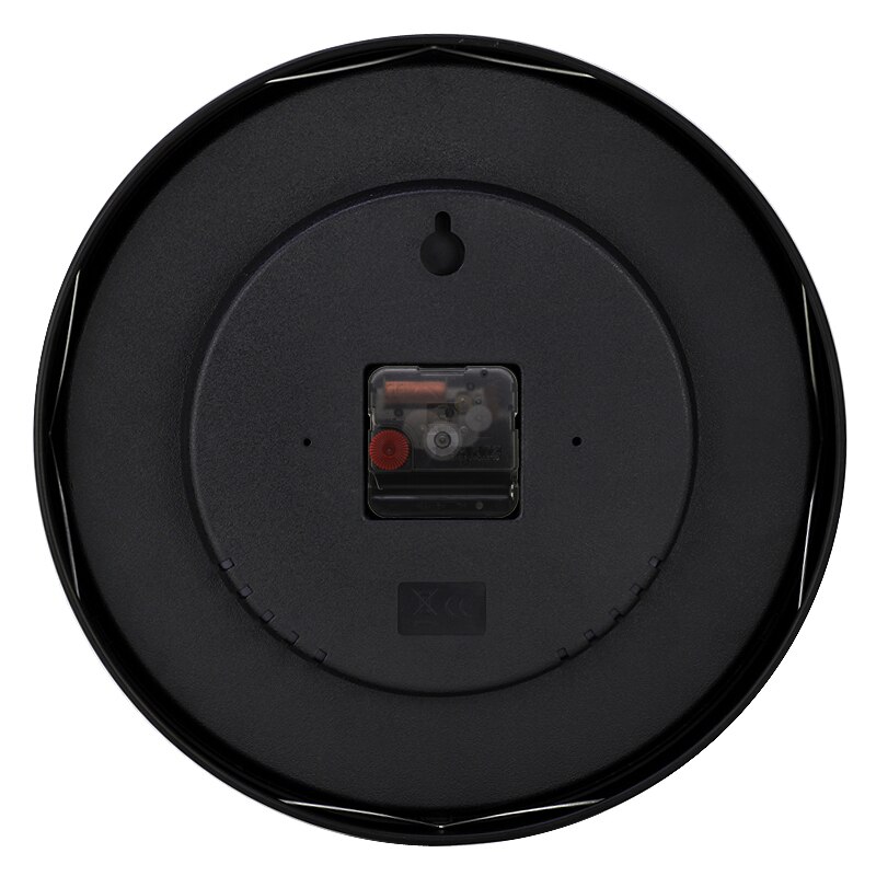 Newest 24 Hour Dial 12 Inches Metal Frame Modern Decorative Round Wall Clock