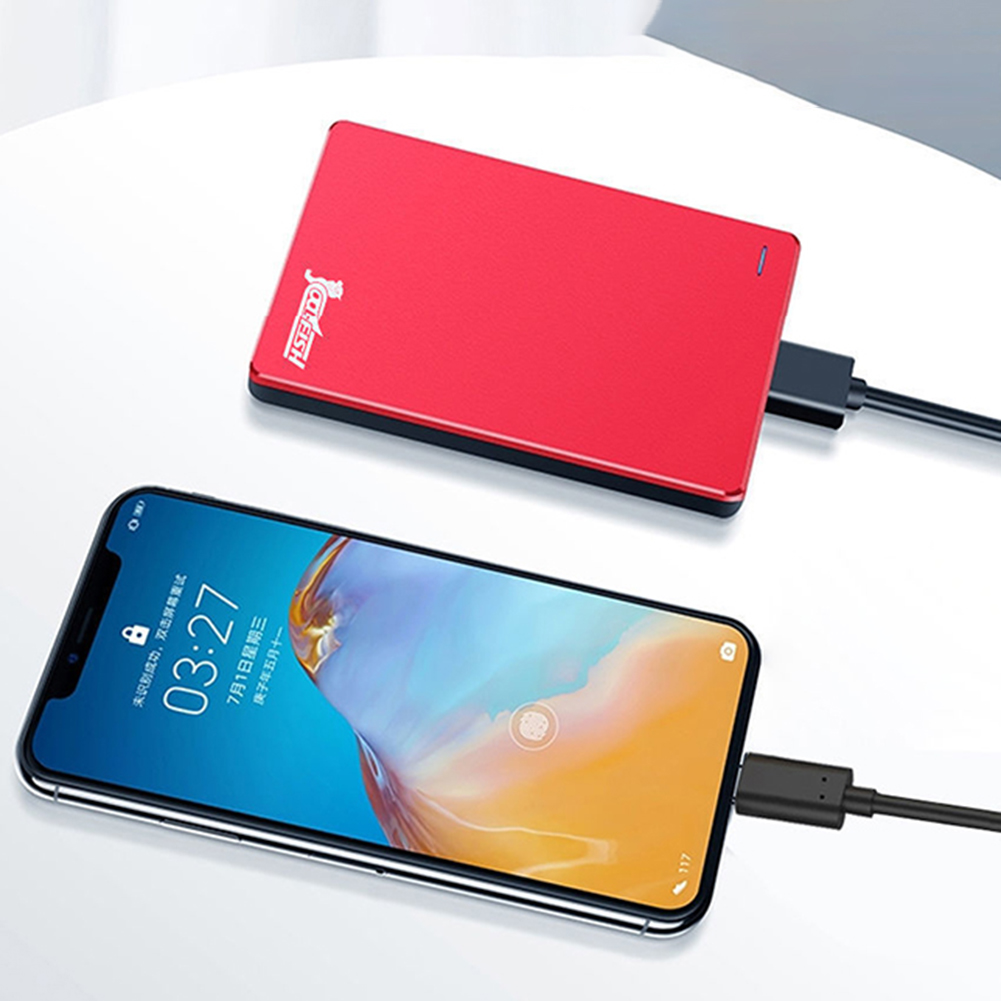 Portable HDD 2.5 1TB SSD Mobile Solid State Drive 1TB 2TB Storage Device Hard Drive for Windows10 / Windows8 / Windows7