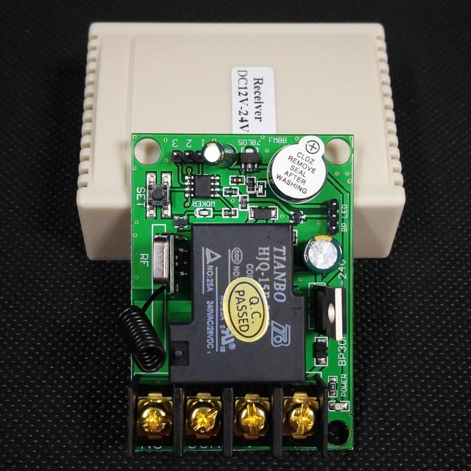 High-power Remote Control Switch DC 12V 24V 30A Motor Waterpump Electrical appliances Wireless Remote Control Switches 315 433