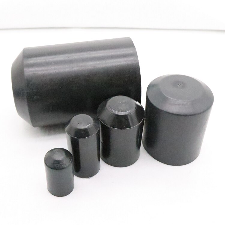 Heat Shrink End Seal Cap Dia 15mm x 40mm Length Cable Sleeve Adhesive Glue Lined Insulate Wrap Wire Protect Cover Bottom 35KV