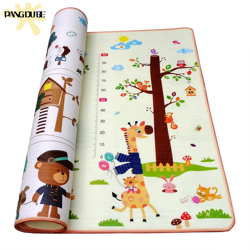 Double Surface Children Game Carpet Kids Room Mat For Baby Playpen Baby Carpet Baby Playmat For Fence Children Game Pad