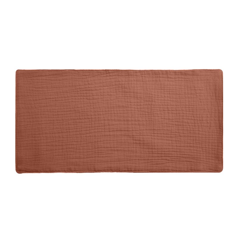 Mordedura de 3 uds. De toalla para bebé, Toalla de baño para bebé, pañuelo de algodón para eructar, gasa suave absorbente, paño de lavado para jardín de infantes: Brown 1PCS
