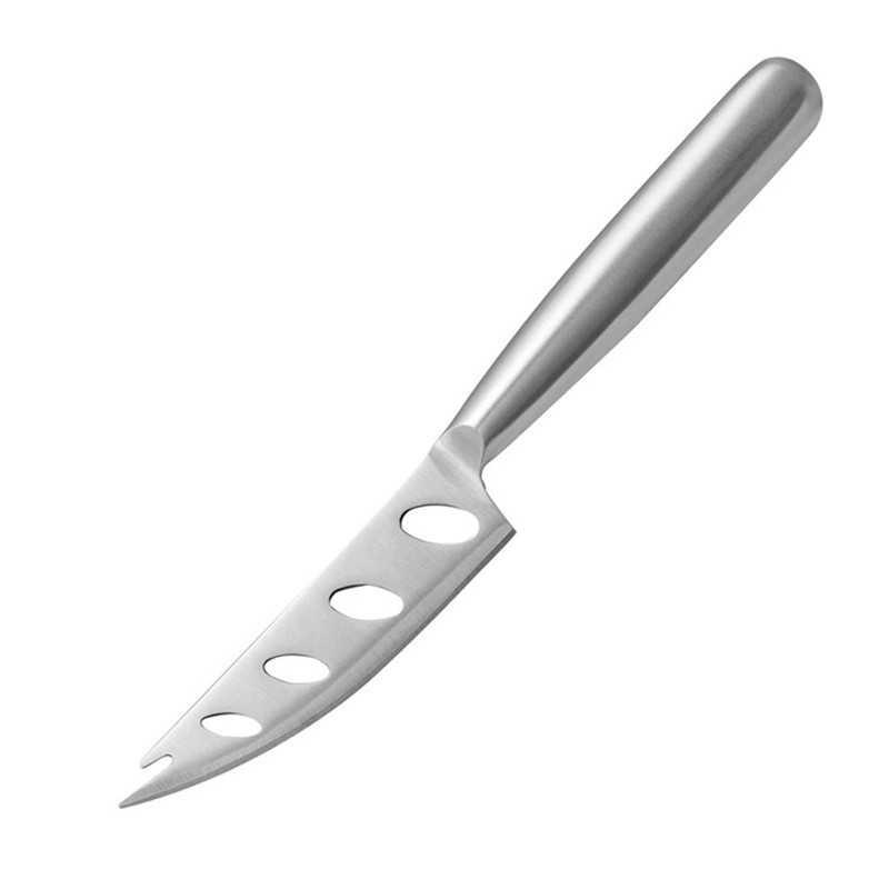 Stainless Steel Cutlery Knife Cheese Knife Cheese Server with Holes Cake Butter Cheese Slicer Fruit Vegetable Kitchen Bar